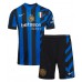 Inter Milan Benjamin Pavard #28 Fußballbekleidung Heimtrikot Kinder 2024-25 Kurzarm (+ kurze hosen)